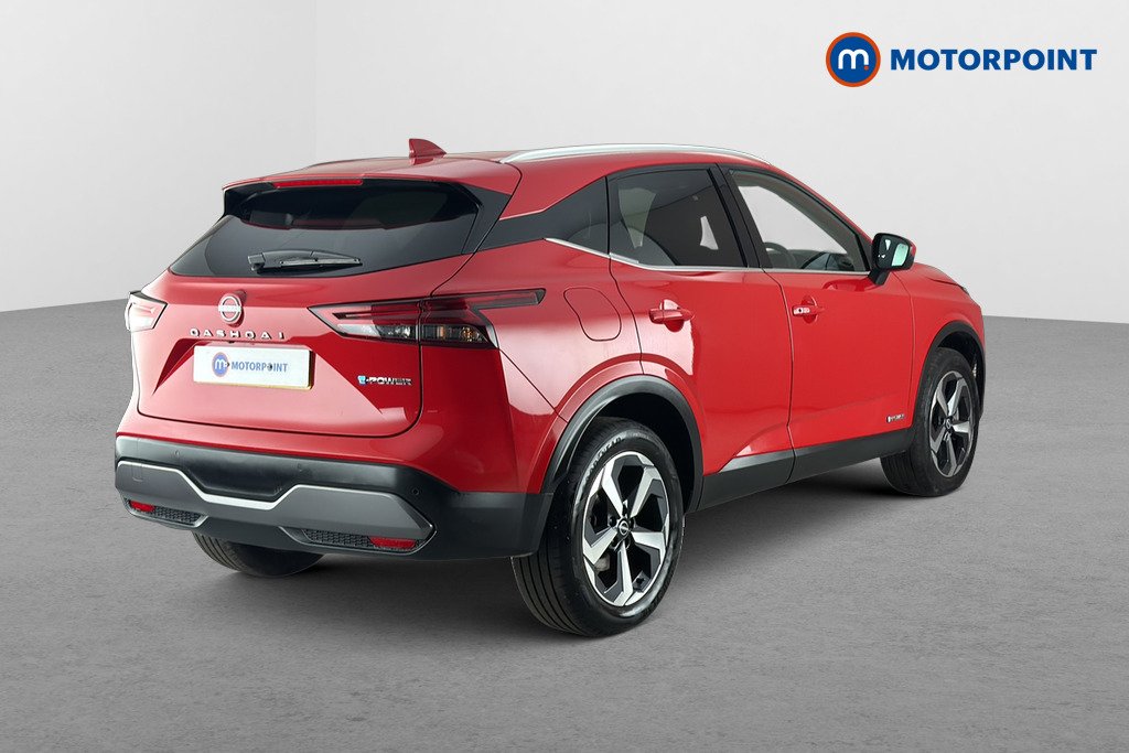 Nissan Qashqai N-Connecta Automatic Petrol-Electric Hybrid SUV - Stock Number (1683658) - Passenger side rear corner