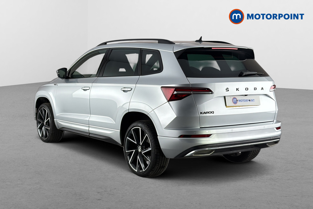 Skoda Karoq Sportline Automatic Petrol SUV - Stock Number (1683663) - Drivers side rear corner