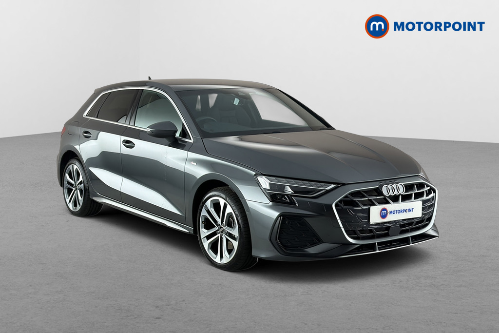 Audi A3 S Line Automatic Petrol Plug-In Hybrid Hatchback - Stock Number (1683645) - Drivers side front corner