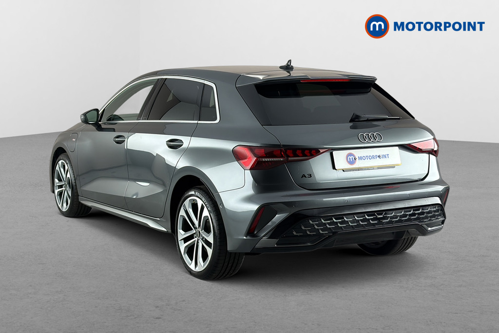 Audi A3 S Line Automatic Petrol Plug-In Hybrid Hatchback - Stock Number (1683645) - Drivers side rear corner