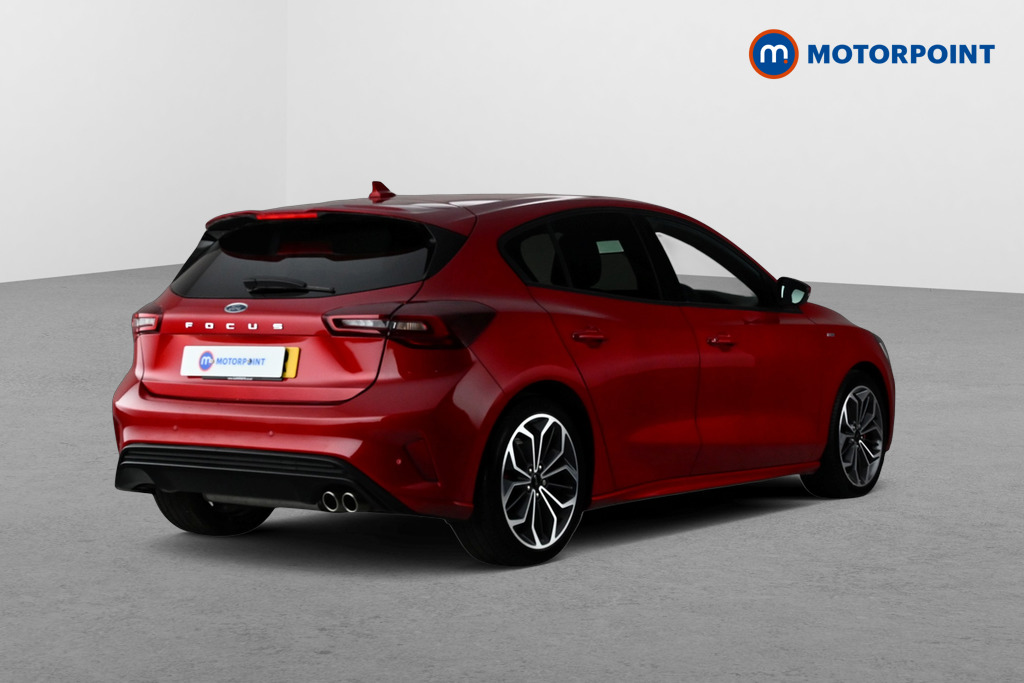 Ford Focus St-Line X Manual Petrol Hatchback - Stock Number (1683660) - Passenger side rear corner