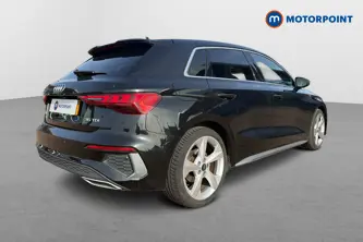 Audi A3 S Line Automatic Diesel Hatchback - Stock Number (1675785) - Passenger side rear corner