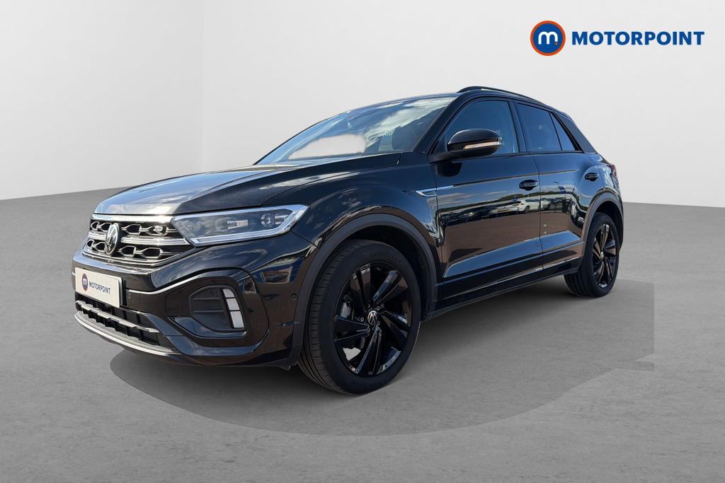 Volkswagen T-Roc Black Edition Automatic Petrol SUV - Stock Number (1675943) - Passenger side front corner