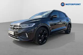 Volkswagen T-Roc Black Edition Automatic Petrol SUV - Stock Number (1675943) - Passenger side front corner
