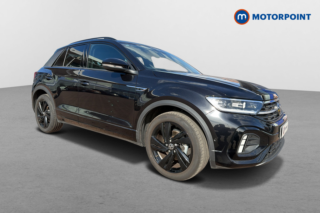 Volkswagen T-Roc Black Edition Automatic Petrol SUV - Stock Number (1675943) - Drivers side front corner