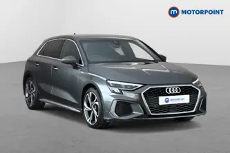Audi A3 S Line Manual Petrol Hatchback - Stock Number (1679794) - Drivers side front corner