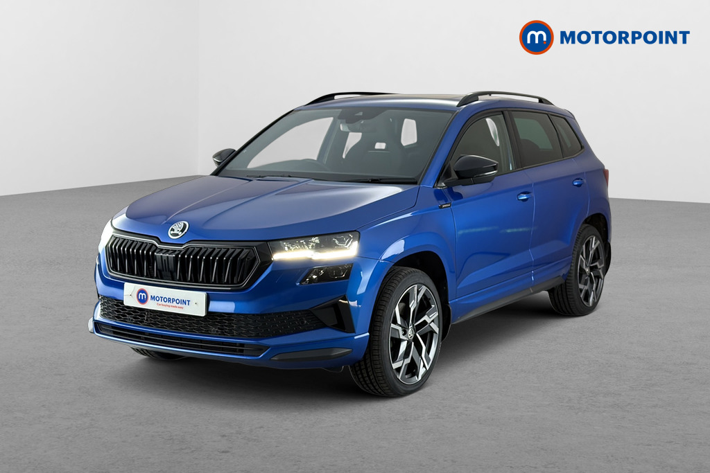Skoda Karoq Sportline Automatic Petrol SUV - Stock Number (1679926) - Passenger side front corner