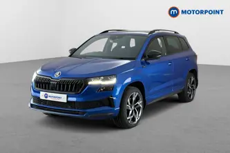 Skoda Karoq Sportline Automatic Petrol SUV - Stock Number (1679926) - Passenger side front corner