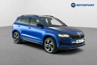 Skoda Karoq Sportline Automatic Petrol SUV - Stock Number (1679926) - Drivers side front corner
