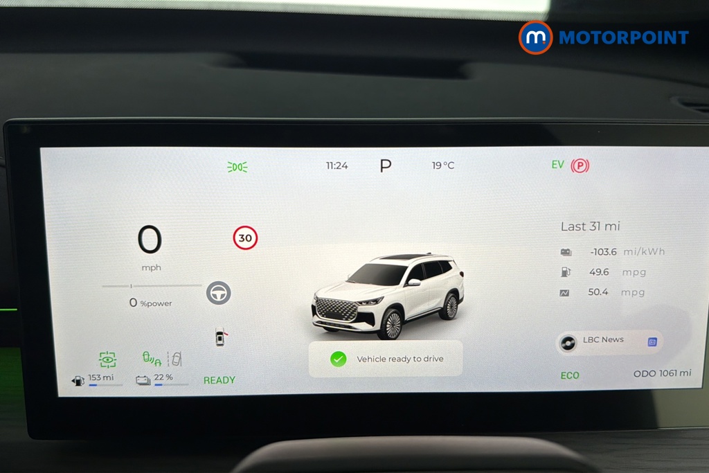 Chery Tiggo 8 Summit Automatic Petrol Plug-In Hybrid SUV - Stock Number (1682759) - 7th supplementary image