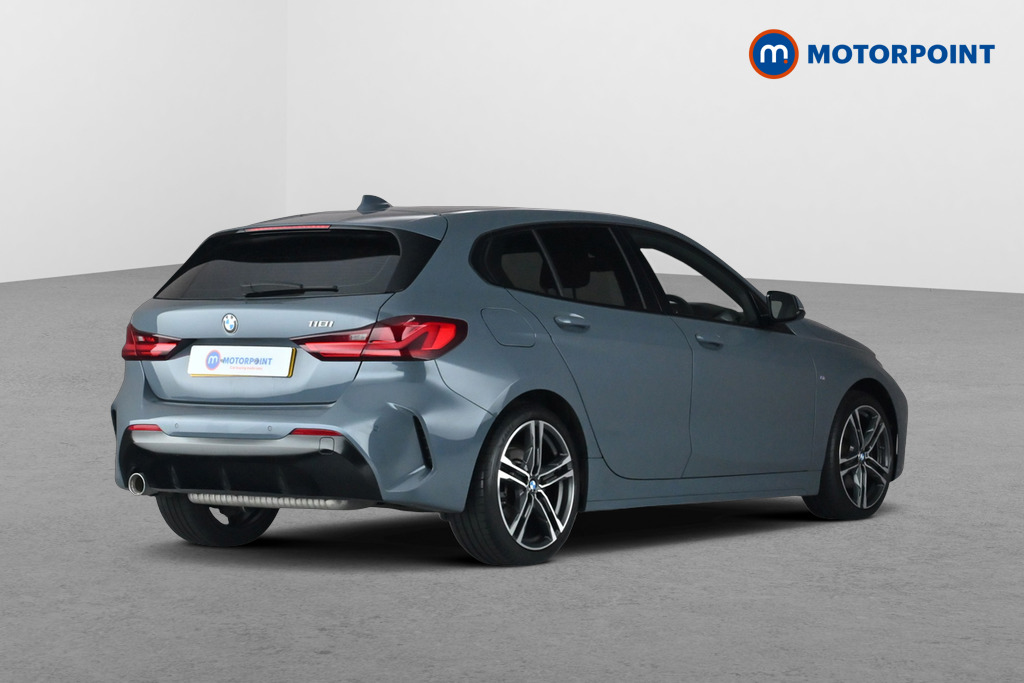 BMW 1 Series M Sport Manual Petrol Hatchback - Stock Number (1683075) - Passenger side rear corner