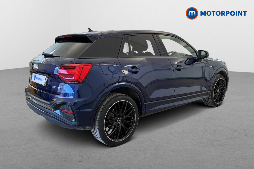 Audi Q2 Black Edition Manual Petrol SUV - Stock Number (1683182) - Passenger side rear corner