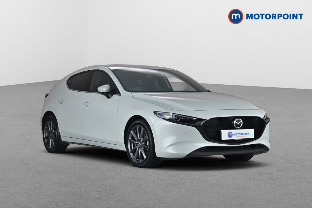 Mazda 3 Exclusive-Line Automatic Petrol Hatchback - Stock Number (1672734) - Drivers side front corner