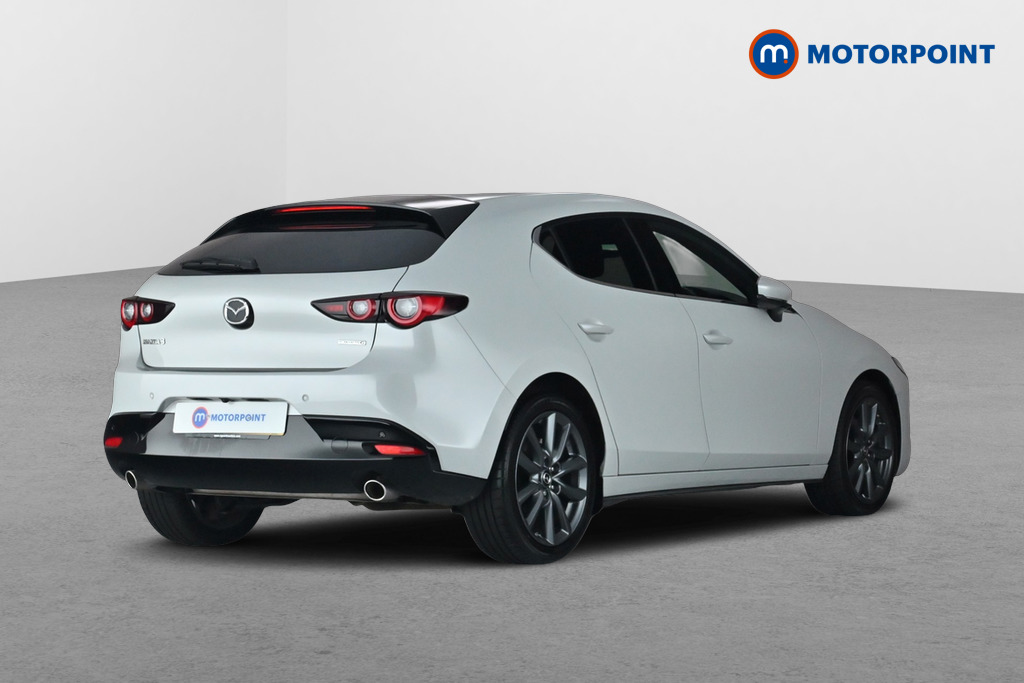 Mazda 3 Exclusive-Line Automatic Petrol Hatchback - Stock Number (1672734) - Passenger side rear corner