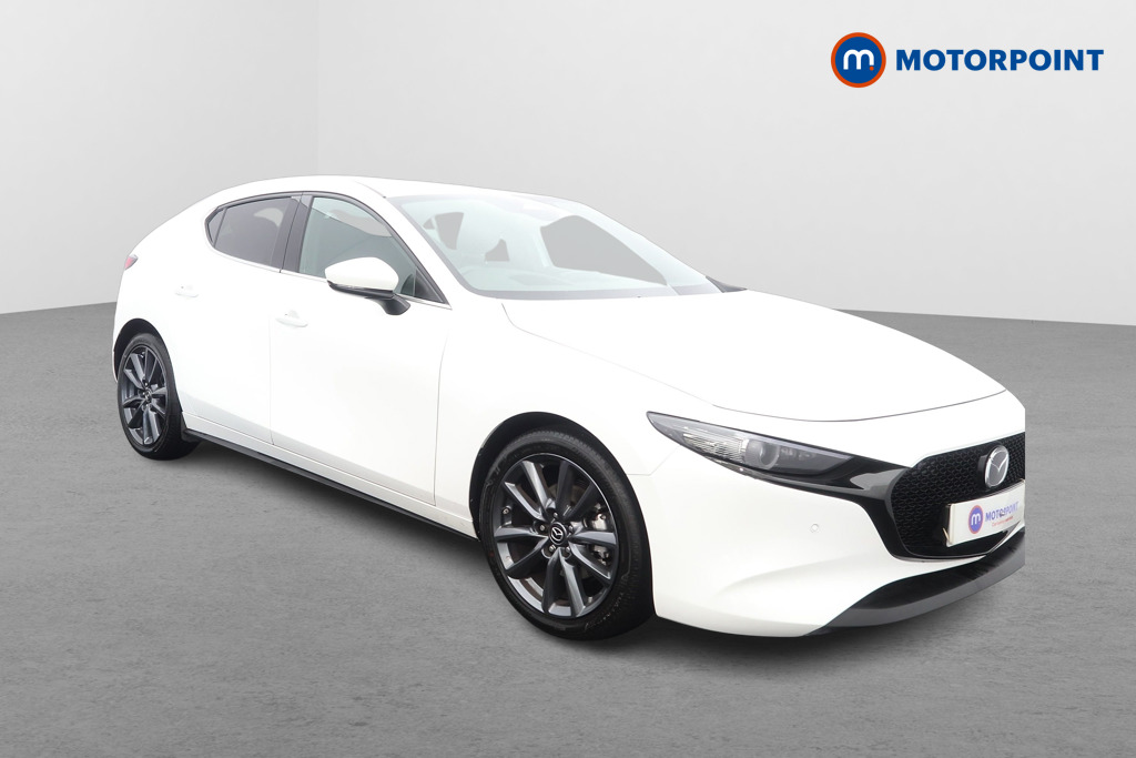 Mazda 3 Exclusive-Line Automatic Petrol Hatchback - Stock Number (1672949) - Drivers side front corner