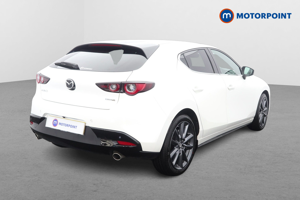 Mazda 3 Exclusive-Line Automatic Petrol Hatchback - Stock Number (1672949) - Drivers side rear corner