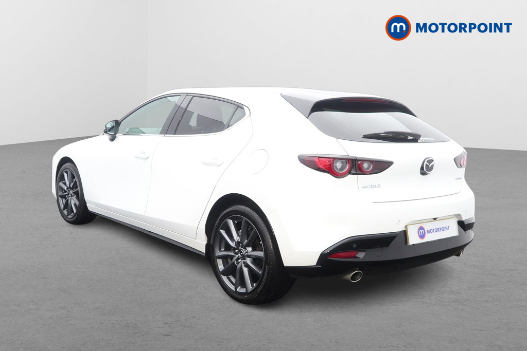 Mazda 3 Exclusive-Line Automatic Petrol Hatchback - Stock Number (1672949) - Passenger side rear corner