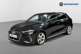 Audi A3 S Line Automatic Petrol Plug-In Hybrid Hatchback - Stock Number (1675055) - Passenger side front corner