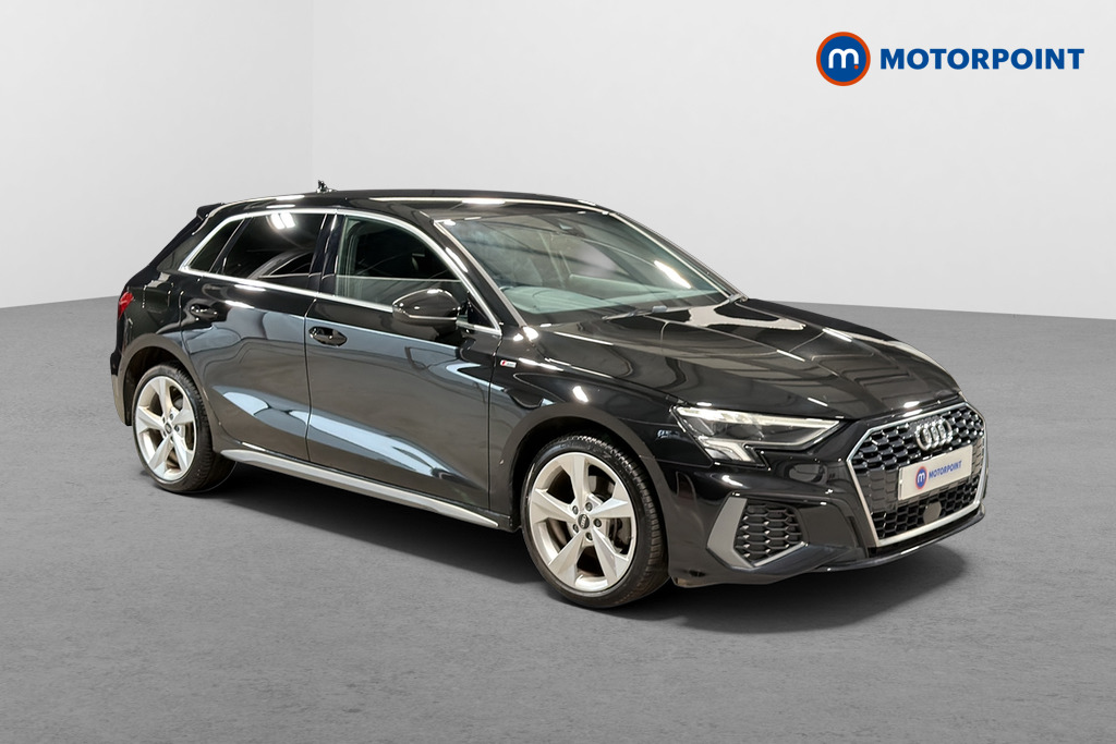 Audi A3 S Line Automatic Petrol Plug-In Hybrid Hatchback - Stock Number (1675055) - Drivers side front corner