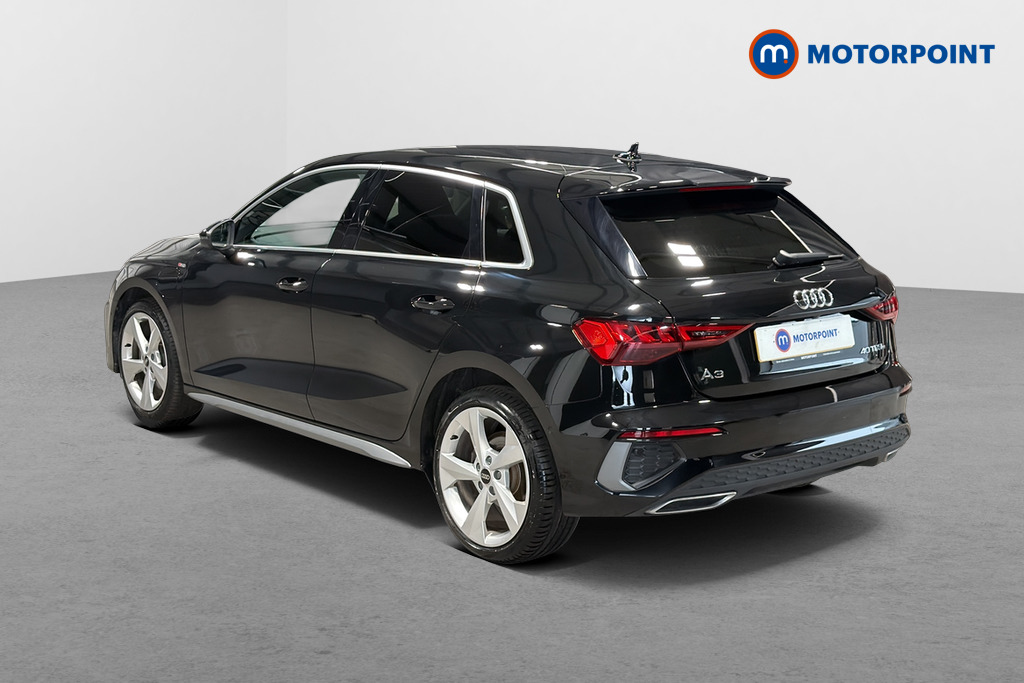 Audi A3 S Line Automatic Petrol Plug-In Hybrid Hatchback - Stock Number (1675055) - Drivers side rear corner