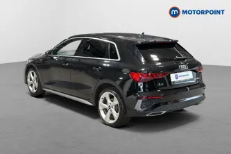 Audi A3 S Line Automatic Petrol Plug-In Hybrid Hatchback - Stock Number (1675055) - Drivers side rear corner