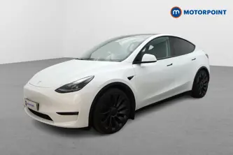 Tesla Model Y Performance Automatic Electric SUV - Stock Number (1676608) - Passenger side front corner