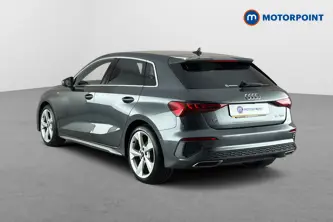 Audi A3 S Line Automatic Petrol Hatchback - Stock Number (1681338) - Drivers side rear corner