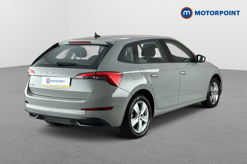 Skoda Scala SE Manual Petrol Hatchback - Stock Number (1682836) - Passenger side rear corner