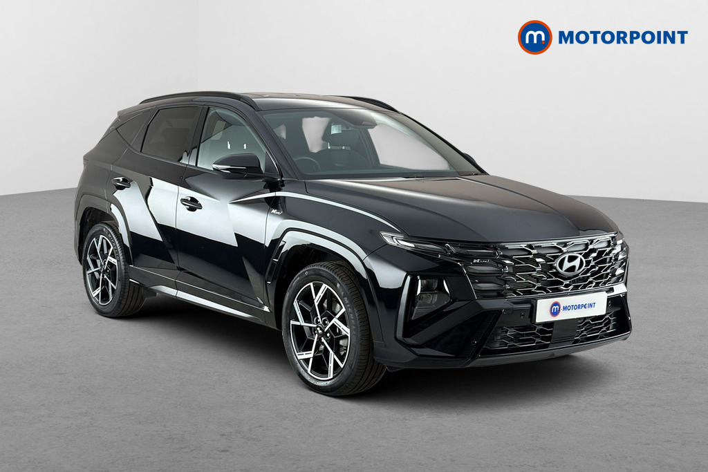 Hyundai Tucson N Line Automatic Petrol-Electric Hybrid SUV - Stock Number (1683600) - Drivers side front corner