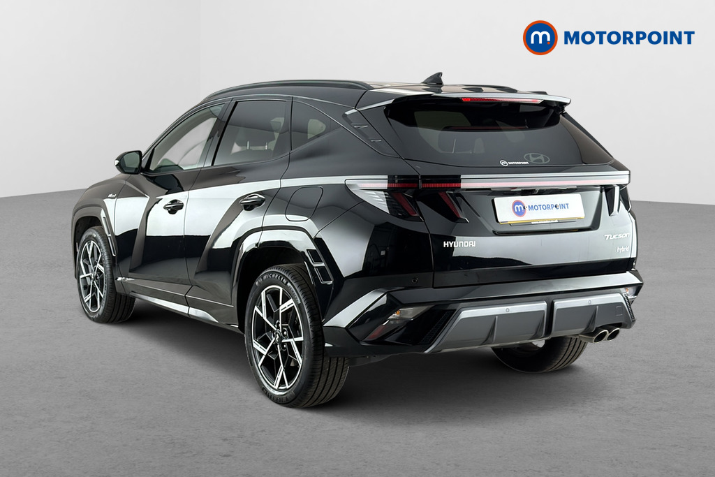 Hyundai Tucson N Line Automatic Petrol-Electric Hybrid SUV - Stock Number (1683600) - Drivers side rear corner