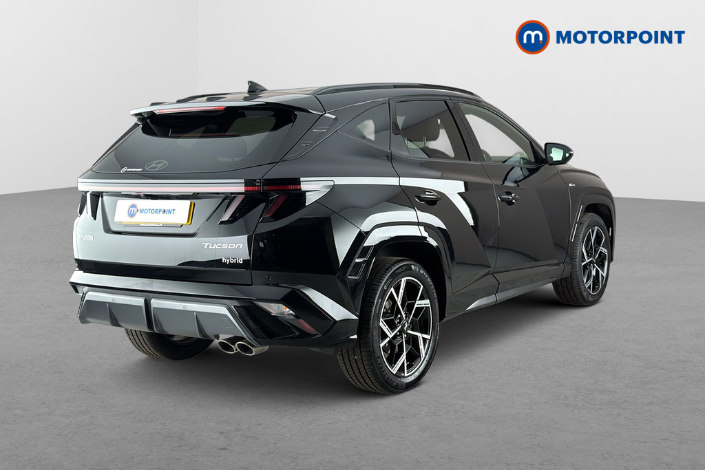 Hyundai Tucson N Line Automatic Petrol-Electric Hybrid SUV - Stock Number (1683600) - Passenger side rear corner
