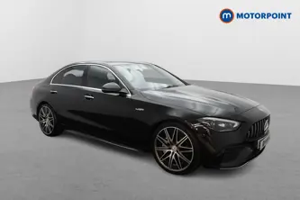 Mercedes-Benz C Class AMG Automatic Petrol Saloon - Stock Number (1658440) - Drivers side front corner