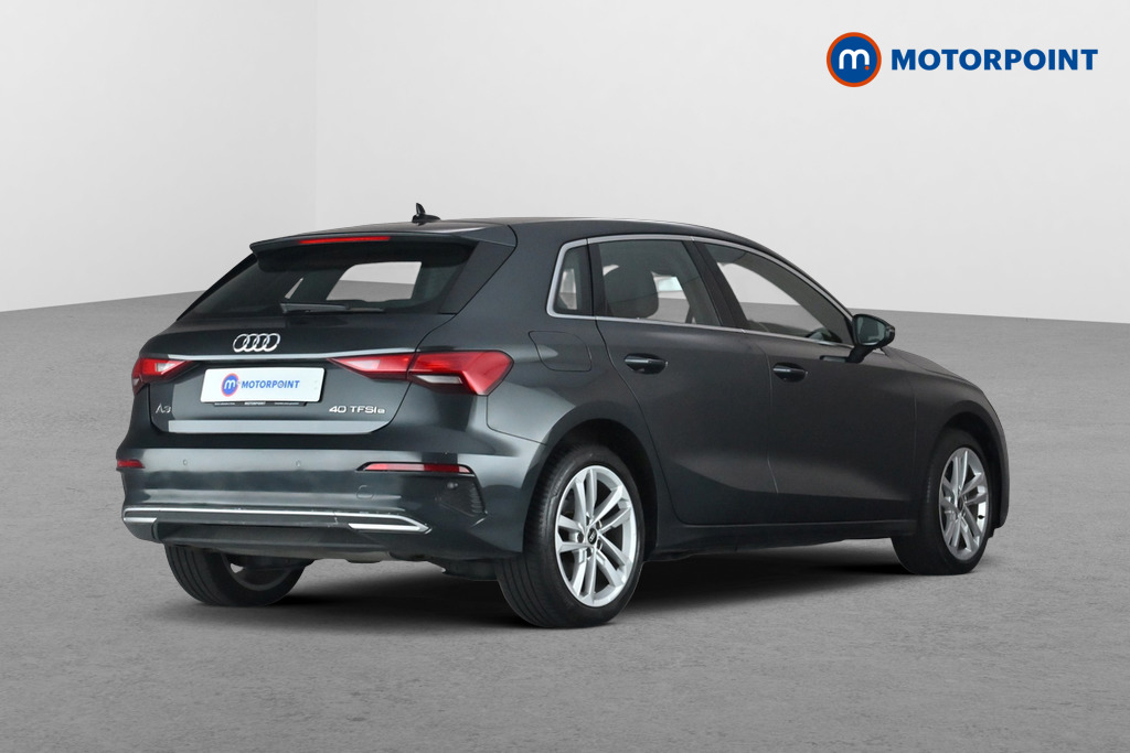 Audi A3 Sport Automatic Petrol Plug-In Hybrid Hatchback - Stock Number (1670342) - Passenger side rear corner