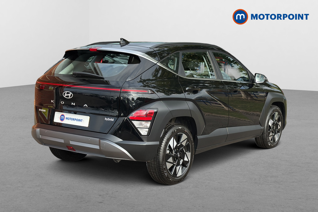 Hyundai Kona Advance Automatic Petrol-Electric Hybrid SUV - Stock Number (1672643) - Passenger side rear corner