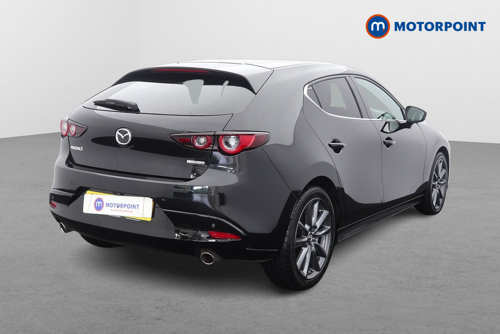 Mazda 3 Exclusive-Line Automatic Petrol Hatchback - Stock Number (1672829) - Drivers side rear corner