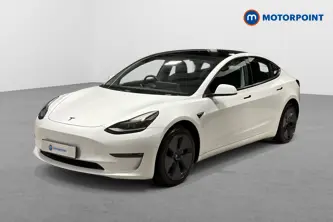Tesla Model 3 Long Range Automatic Electric Saloon - Stock Number (1675023) - Passenger side front corner
