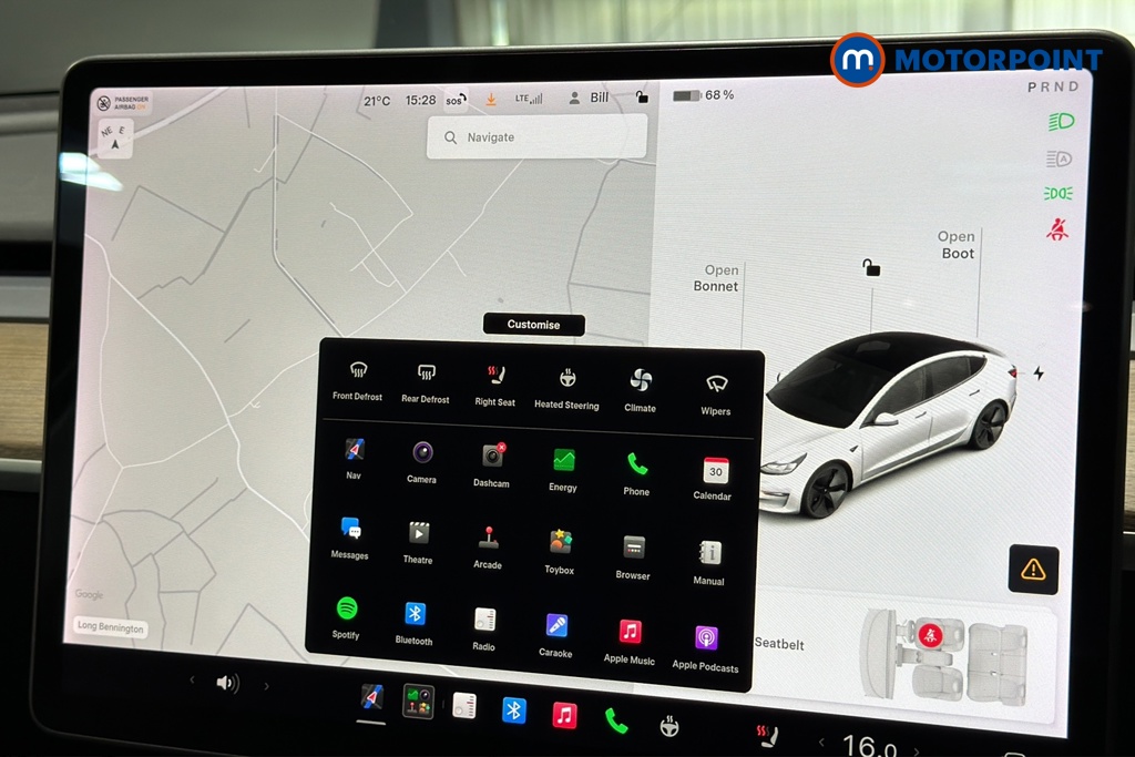 Tesla Model 3 Long Range Automatic Electric Saloon - Stock Number (1675023) - 998th supplementary image