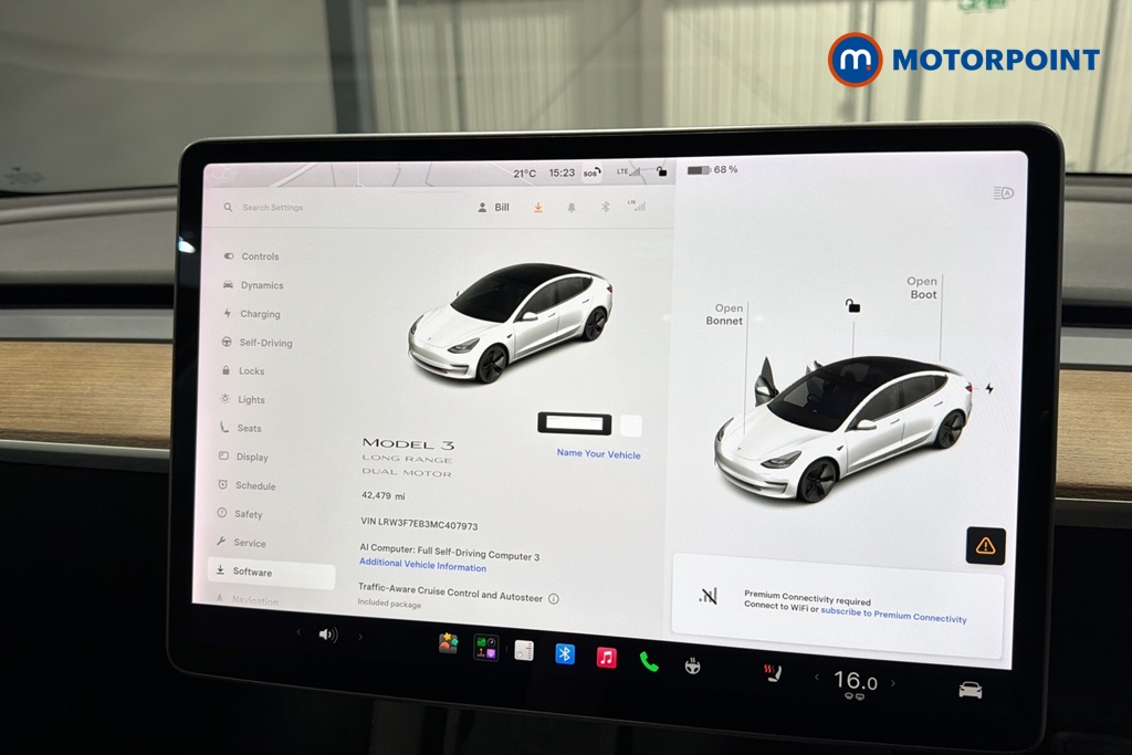 Tesla Model 3 Long Range Automatic Electric Saloon - Stock Number (1675023) - 7th supplementary image