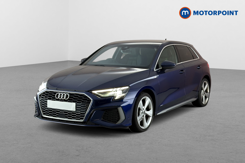 Audi A3 S Line Manual Petrol Hatchback - Stock Number (1676148) - Passenger side front corner