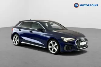 Audi A3 S Line Manual Petrol Hatchback - Stock Number (1676148) - Drivers side front corner