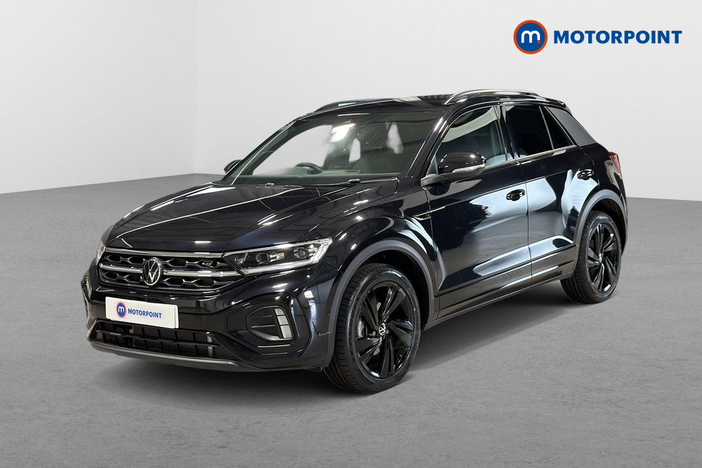 Volkswagen T-Roc Black Edition Automatic Petrol SUV - Stock Number (1676360) - Passenger side front corner