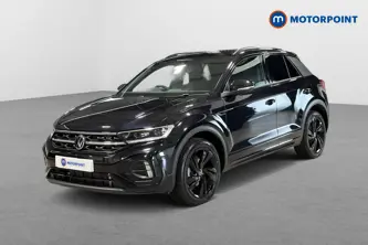 Volkswagen T-Roc Black Edition Automatic Petrol SUV - Stock Number (1676360) - Passenger side front corner