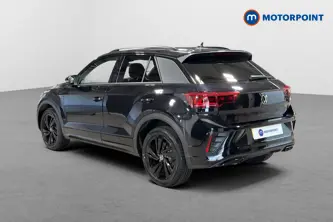 Volkswagen T-Roc Black Edition Automatic Petrol SUV - Stock Number (1676360) - Drivers side rear corner