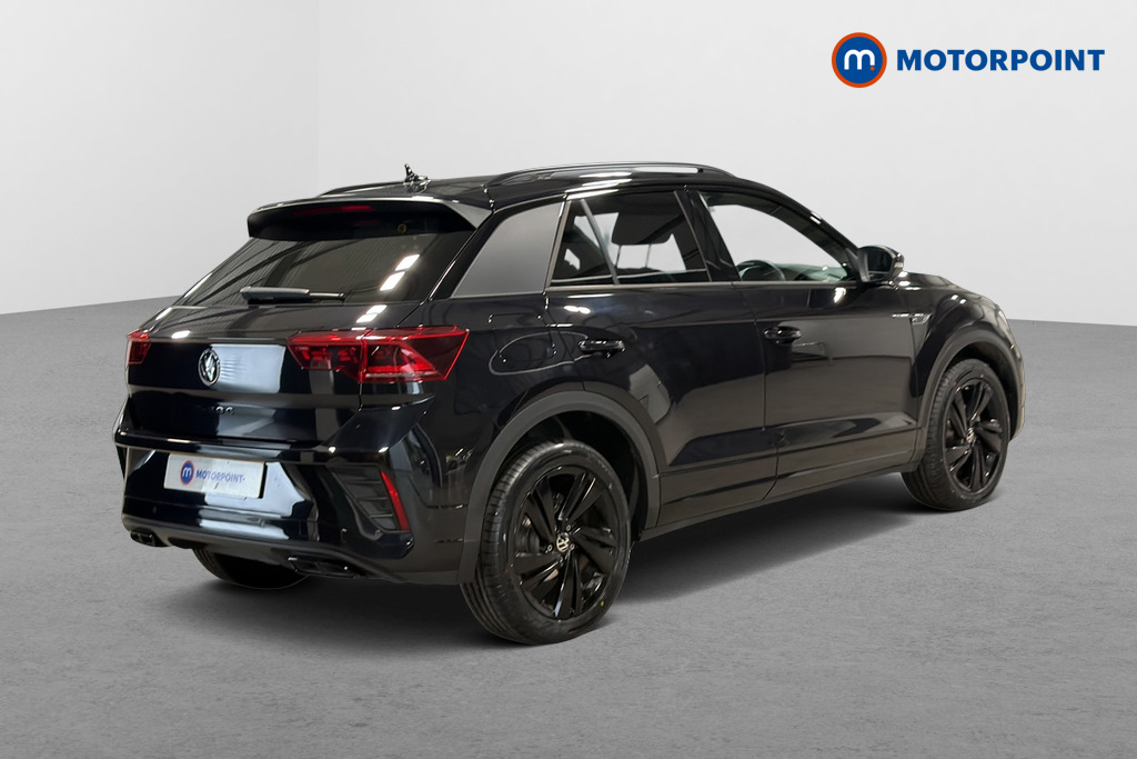 Volkswagen T-Roc Black Edition Automatic Petrol SUV - Stock Number (1676360) - Passenger side rear corner