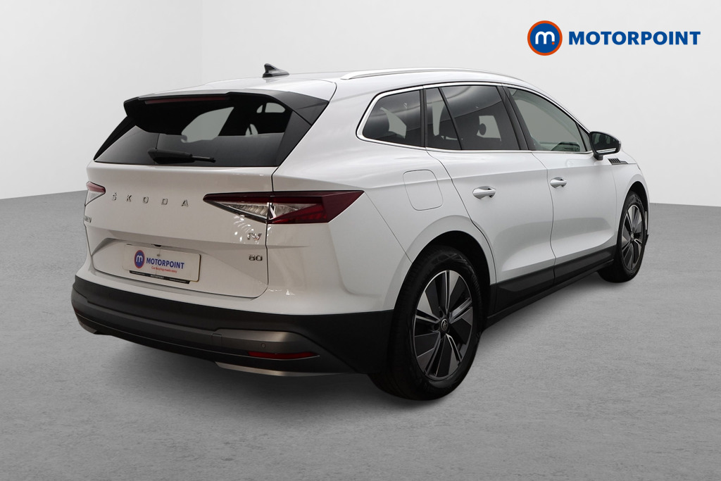 Skoda Enyaq 80 Ecosuite Automatic Electric SUV - Stock Number (1677879) - Drivers side rear corner