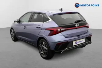 Hyundai I20 Tech Line Automatic Petrol Hatchback - Stock Number (1678374) - Passenger side rear corner