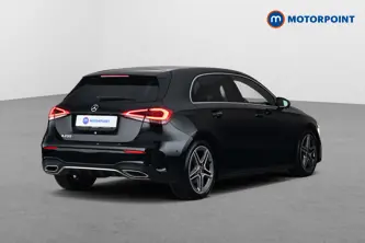 Mercedes-Benz A Class Amg Line Automatic Petrol Hatchback - Stock Number (1680716) - Passenger side rear corner