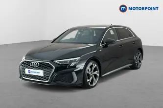 Audi A3 S Line Automatic Petrol Hatchback - Stock Number (1681576) - Passenger side front corner