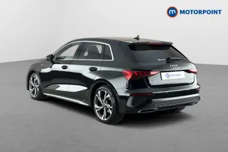 Audi A3 S Line Automatic Petrol Hatchback - Stock Number (1681576) - Drivers side rear corner