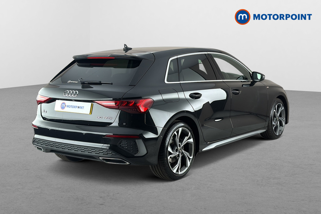 Audi A3 S Line Automatic Petrol Hatchback - Stock Number (1681576) - Passenger side rear corner